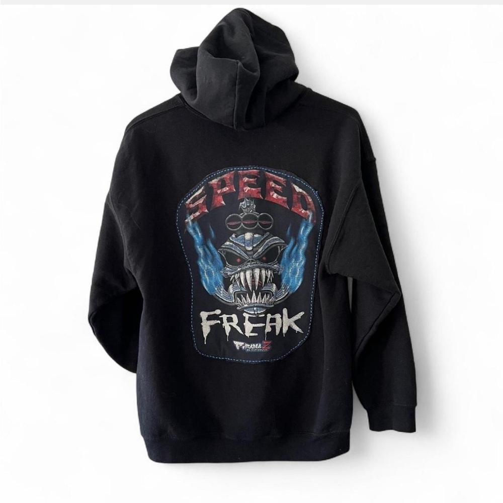 Reworked Y2K 2009 Piranaz Racing hoodie